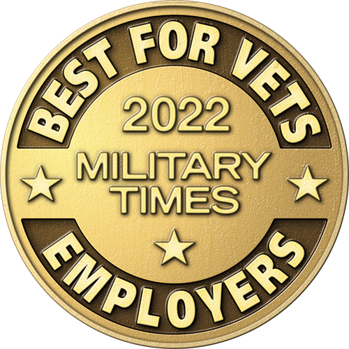 Best for Vets Employees Military Times 2022 Award