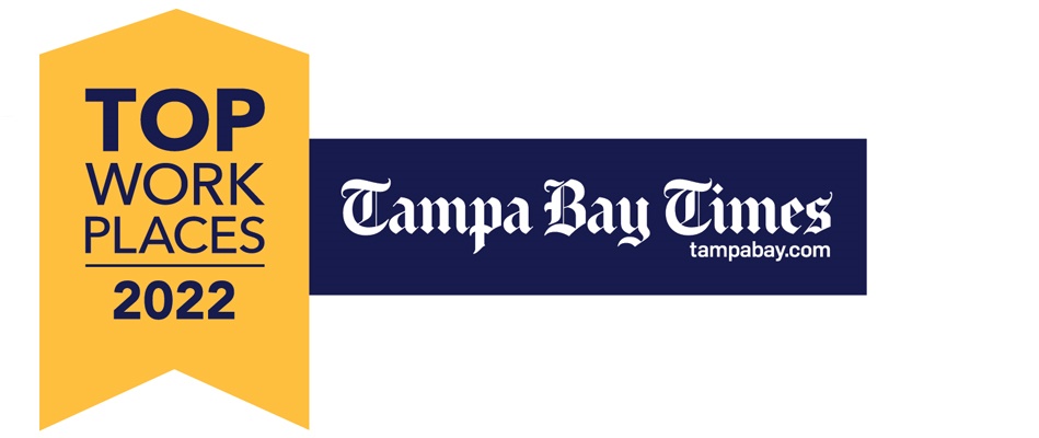Top Workplaces 2022 Tampa Bay Times Award